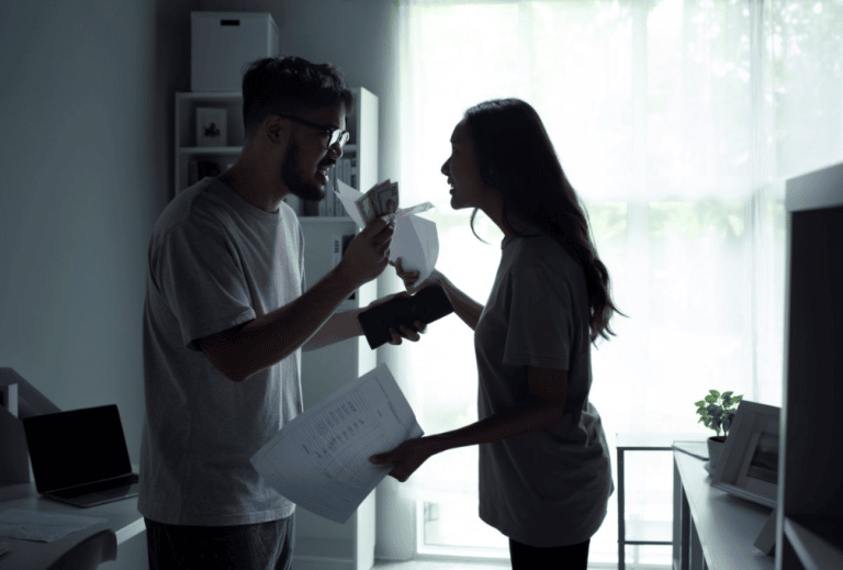 question de l'argent problème d'argent dans le couple