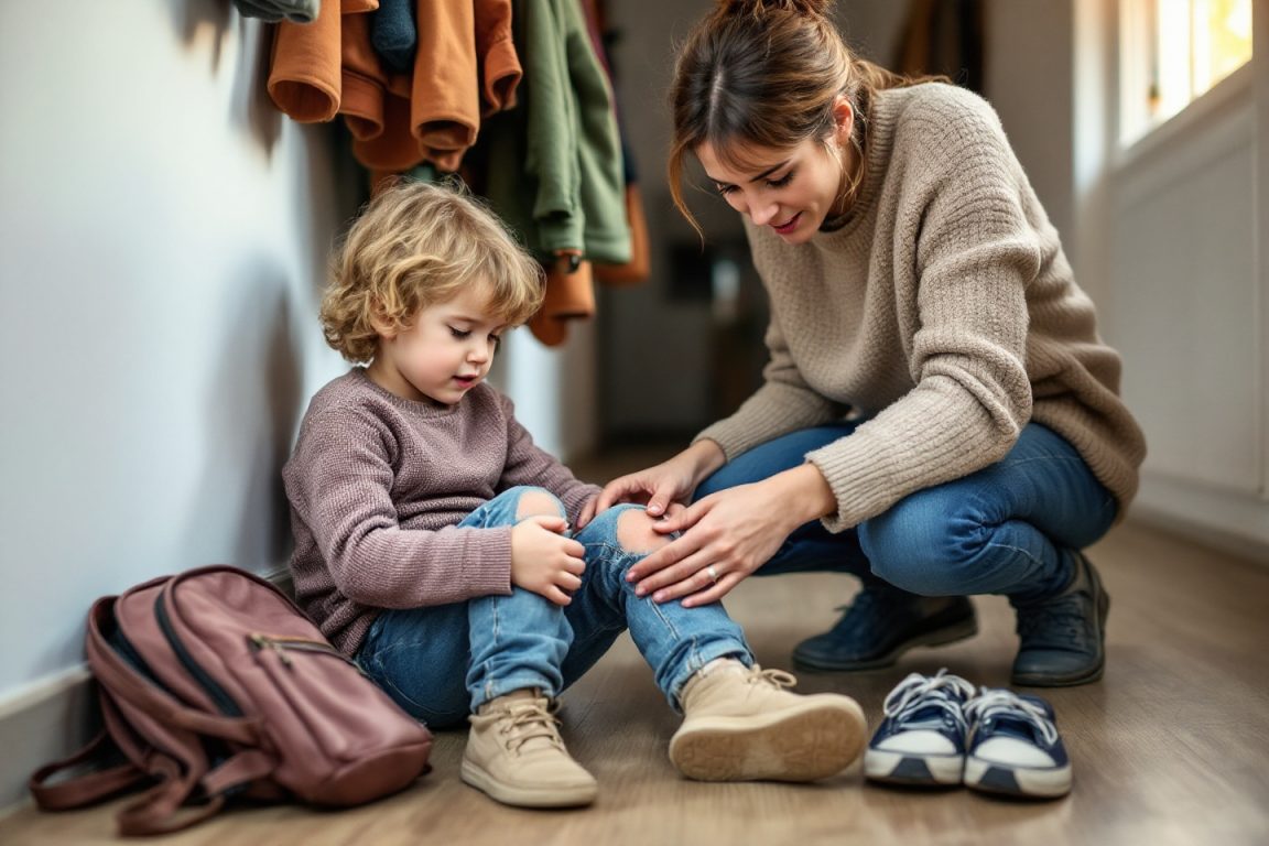 Pourquoi certains enfants tombent tout le temps : les signaux qui ...