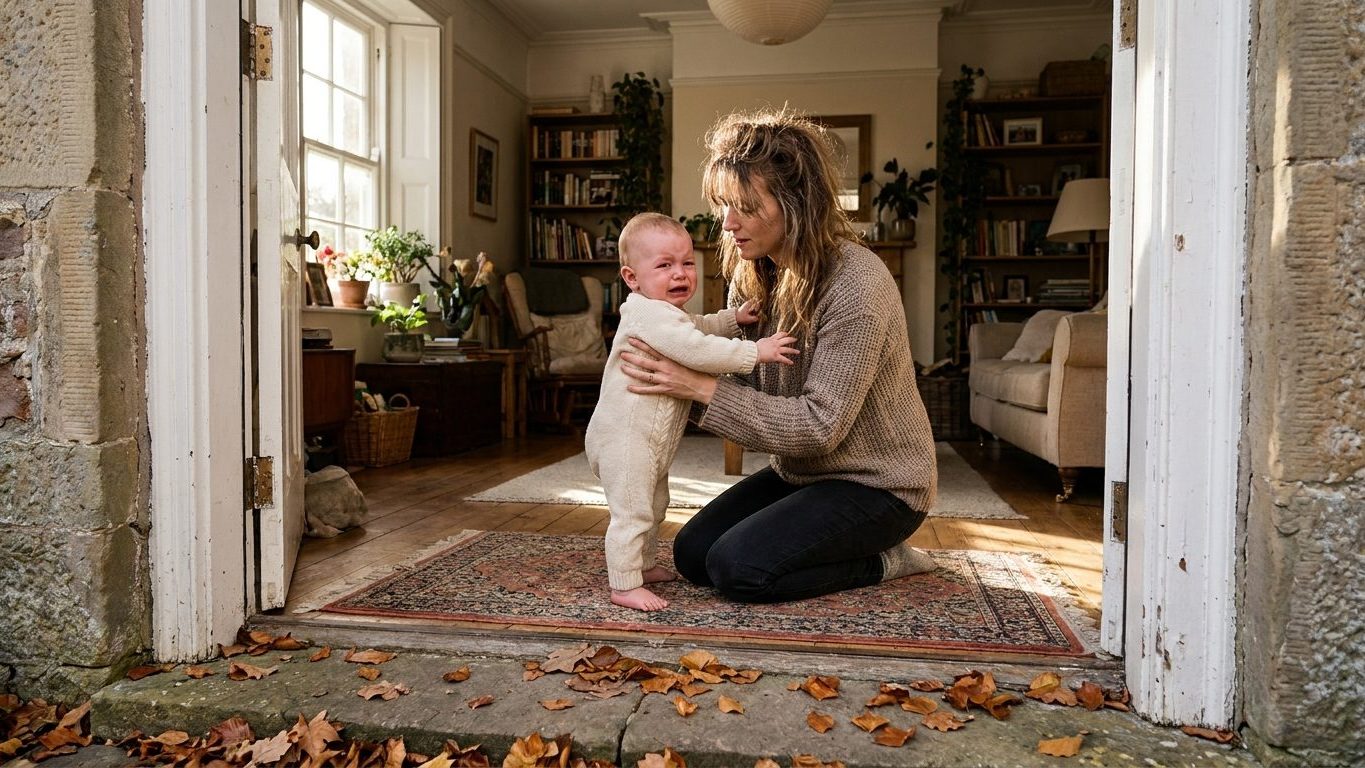 Angoisse de séparation bébé 8 mois : signes, durée et 8 gestes pour l'apaiser