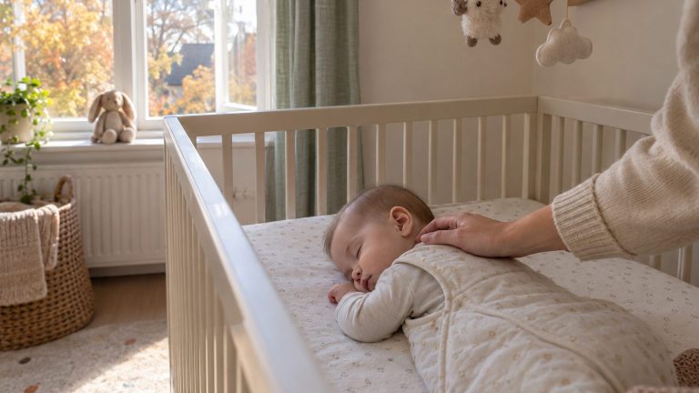 Gigoteuse : quel TOG en hiver ? Le tableau selon la température de la chambre et ce que bébé porte dessous